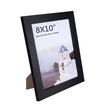 Simple Classic Design MDF Frames Set  8x10 Black Picture Frame for Photo Display for Wall Tabletop Decoration